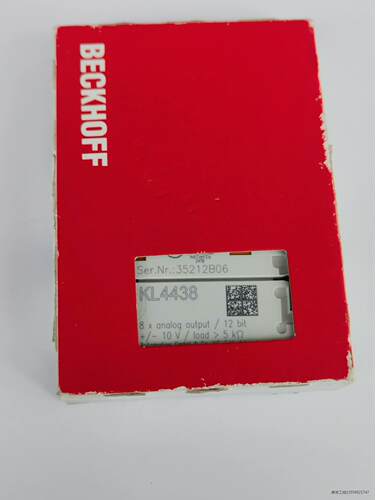 KL4438，全新原装倍福模块 KL4438