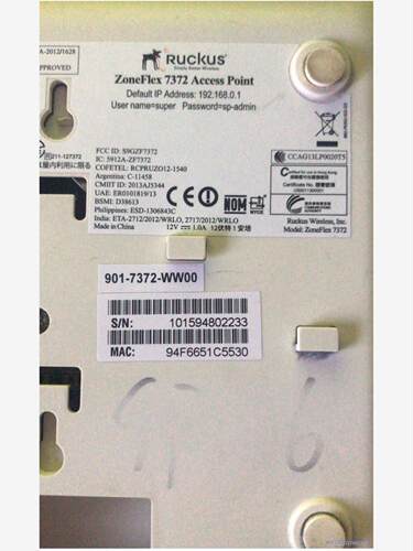 Ruckus优科 7372 无线AP 901-7372-WW议价商品
