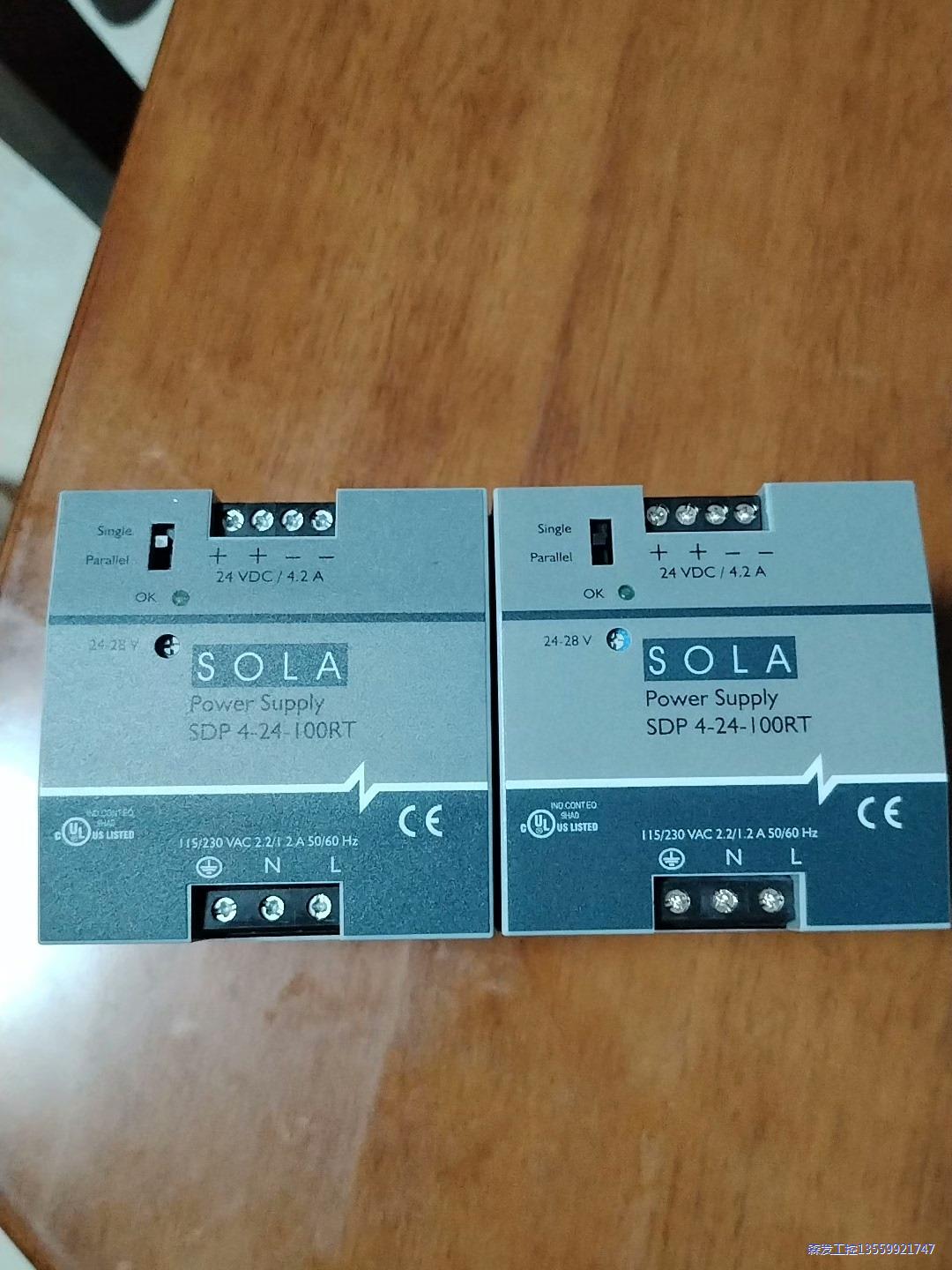 美国原装索拉SOLA开关电源  SDP4-24-100RT议价商品
