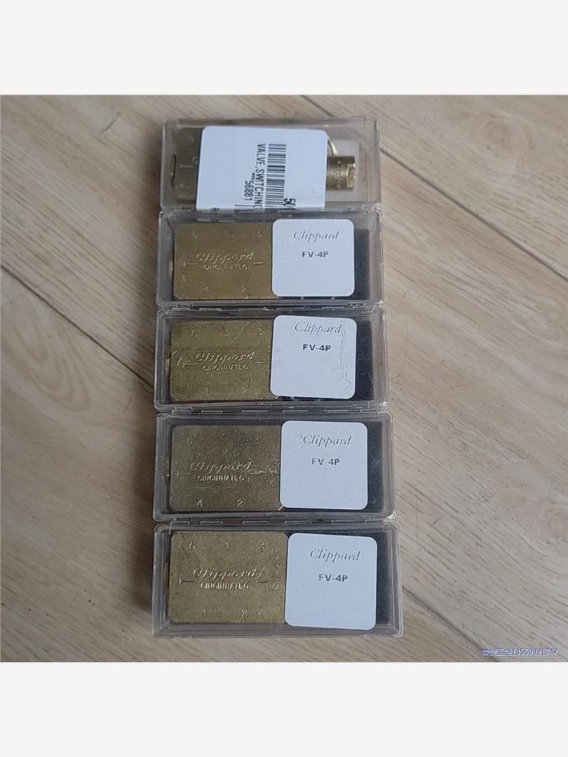 美国Clippard机械阀FV-4P/FV-4P-V-KR(议价商品