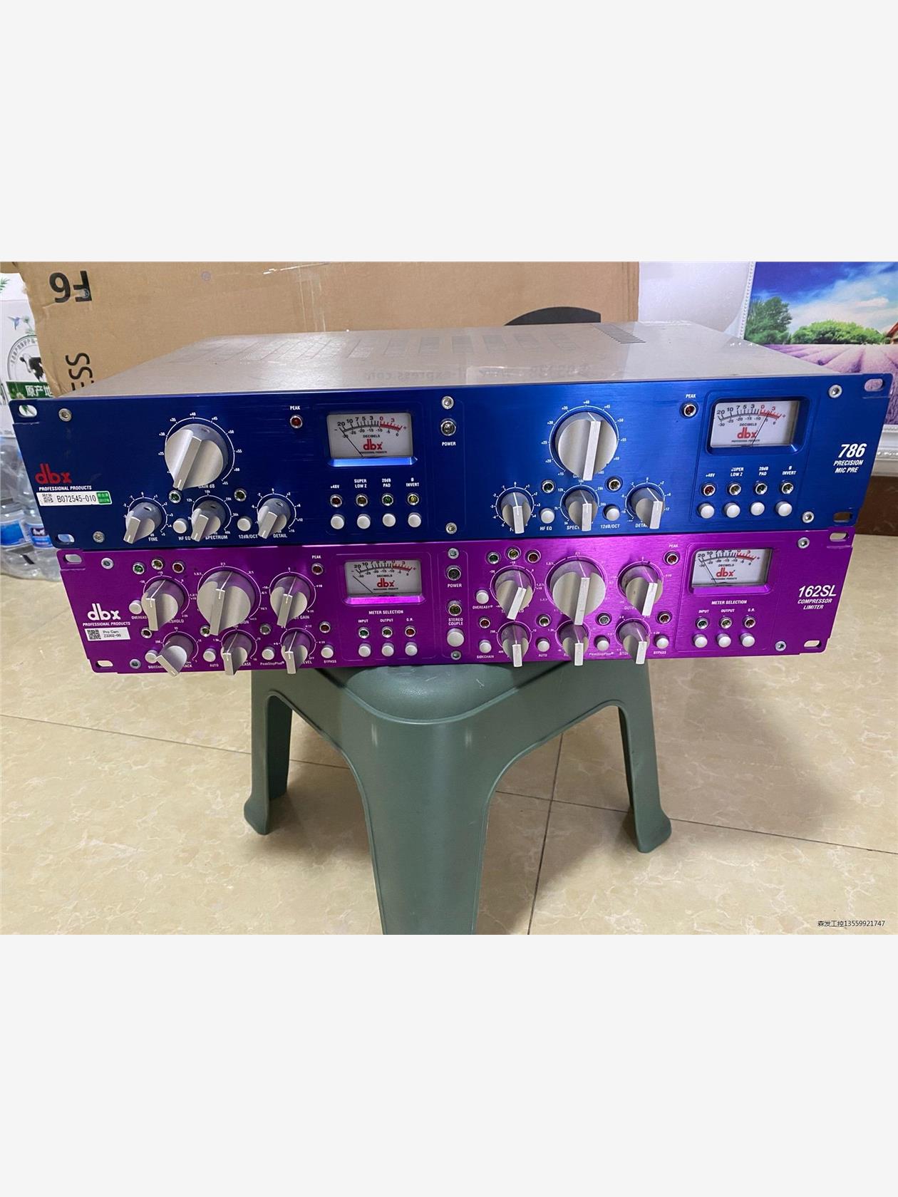 dbx 786 162SL音频话放压缩器,日本录音棚收回,电