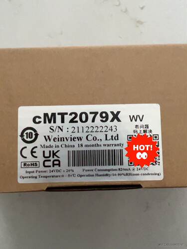 威纶通触摸屏 cMT2079X 一台，全新原包，需要的联系，