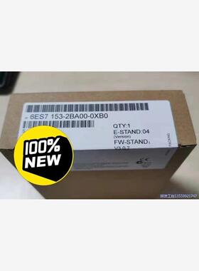 全新未开封6ES7153-2BA01-0AB0议价商品
