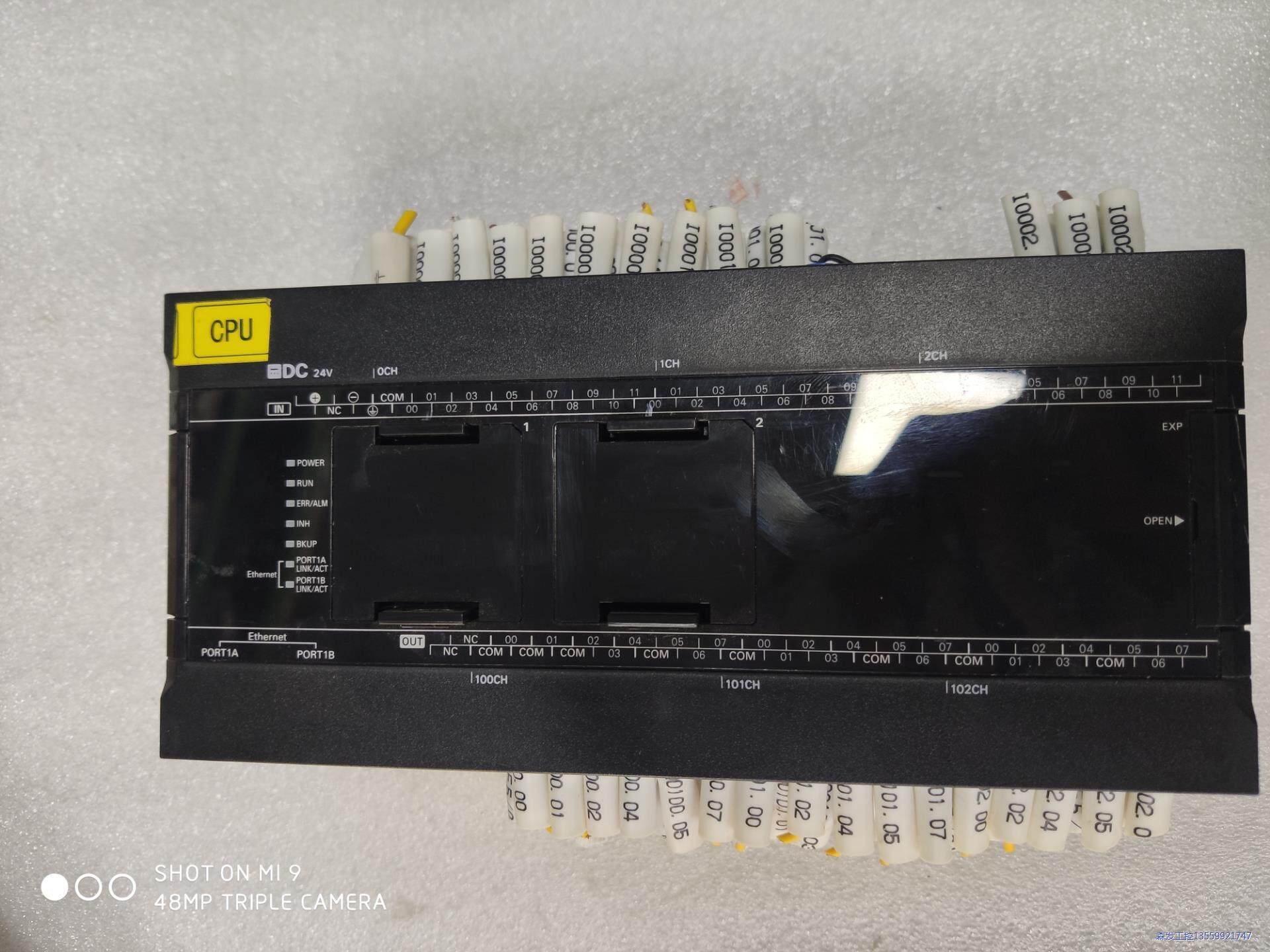OMRONplc、CP2E-N60DT-D、成色充新、功能包好，议价商品