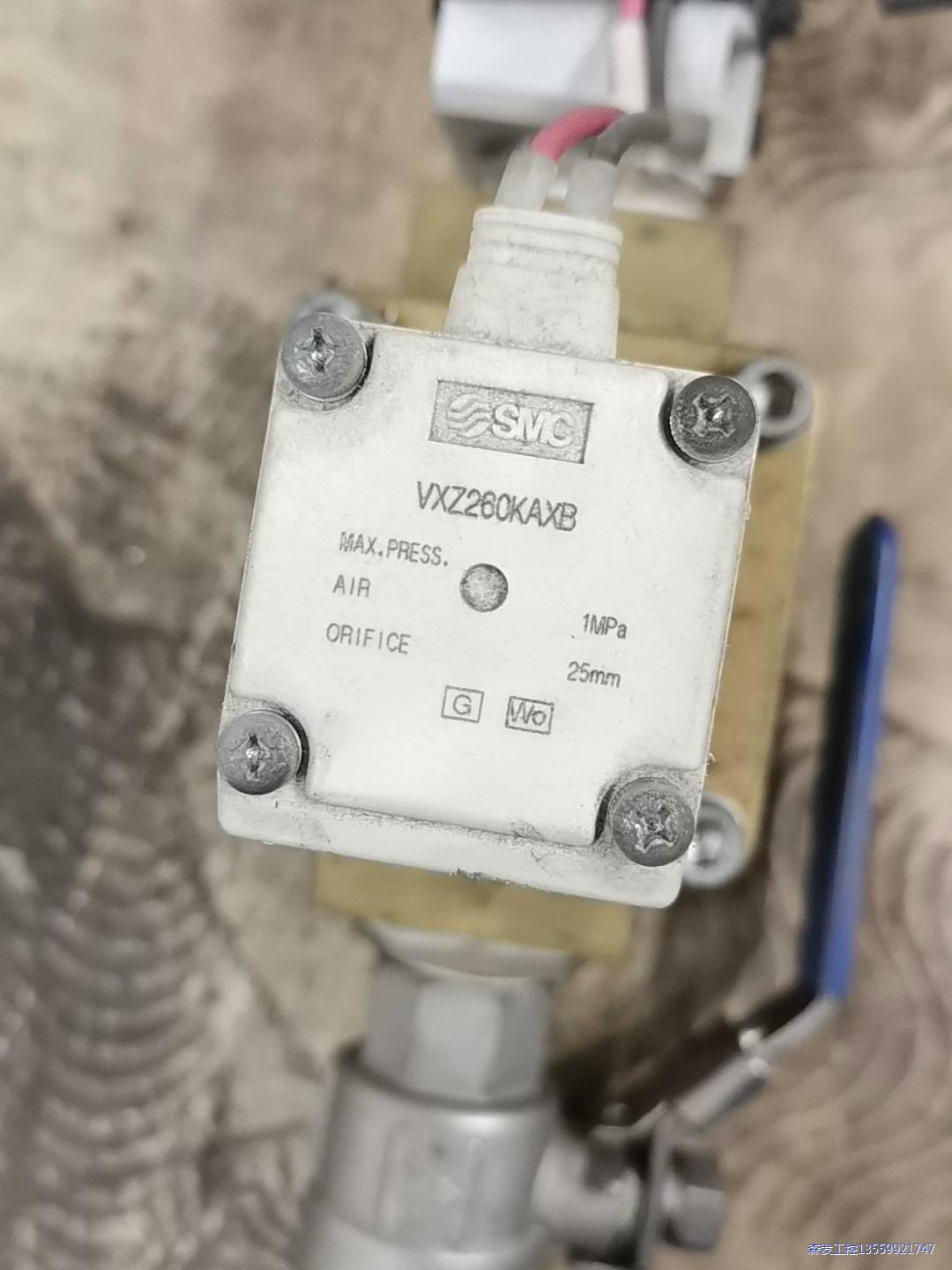 日本SMC电磁阀 VXZ260KAXB,二手拆机,议价商品