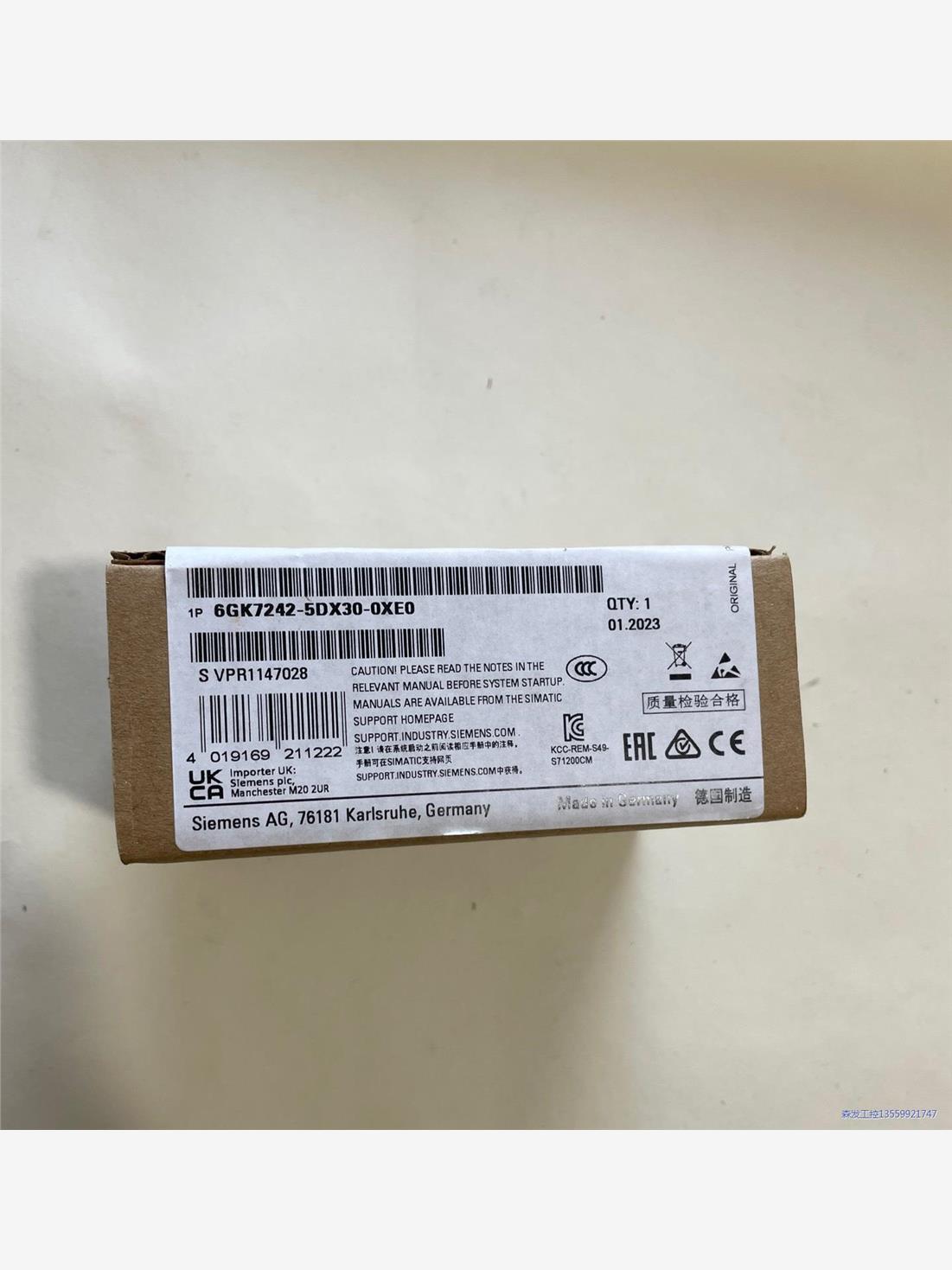 西门子可编程控制器模块，型号6GK7242-5DX30-0X议价商品