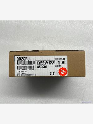 三菱可编程控制器模块，型号Q02CPU，包全新原装正品，盒议价商品
