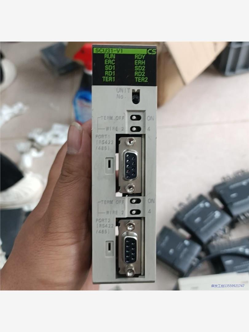 欧姆龙CS1W-SCU31-V1 拆机包好 成色如图议价商品