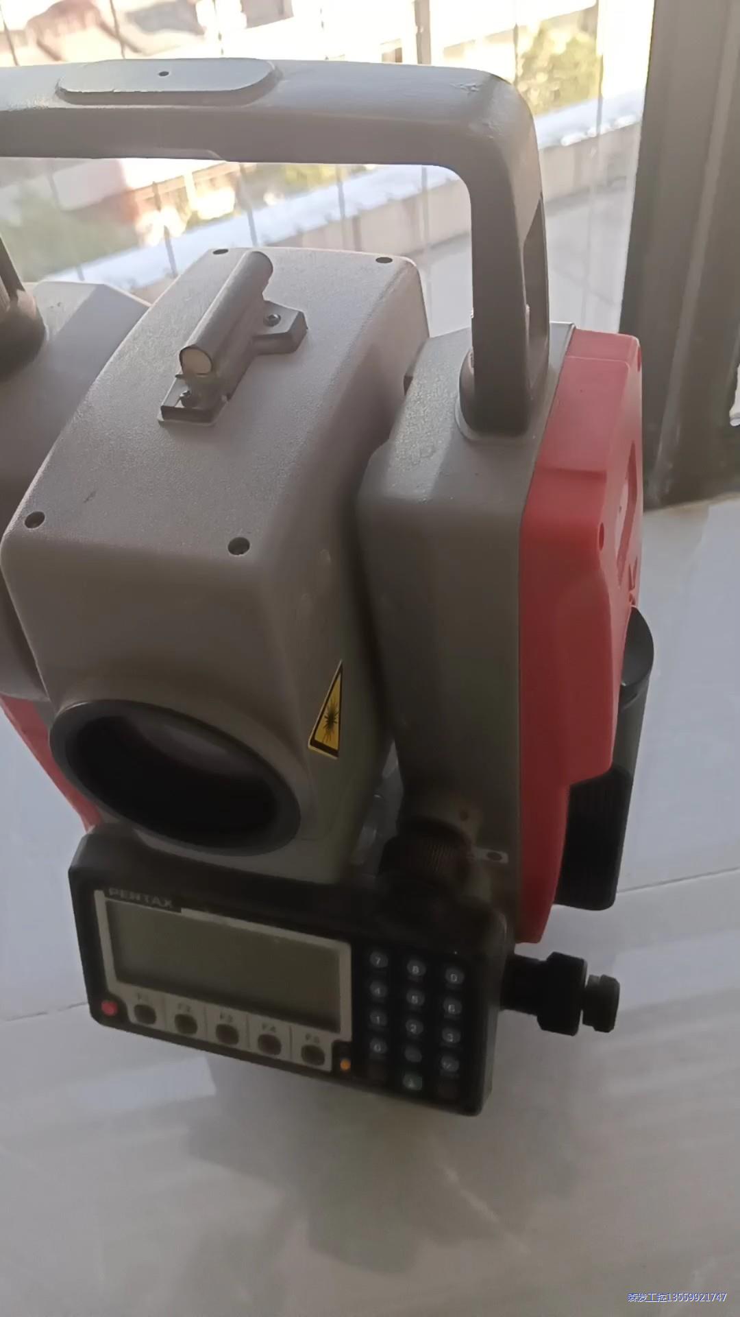 现货。实物拍拍宾得士全站仪r202ne免棱镜300米2秒日本宾议价商品