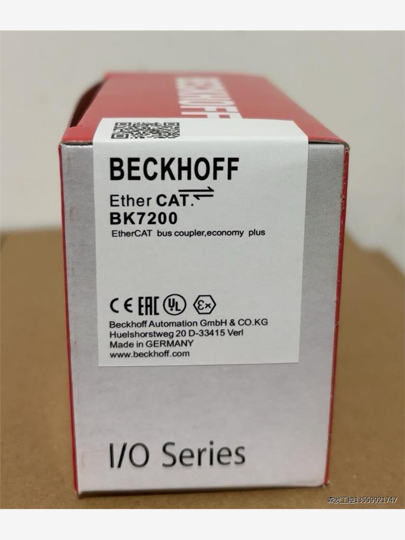 倍福模块 BK7200 原装正品 包装齐全 现货供应  链接