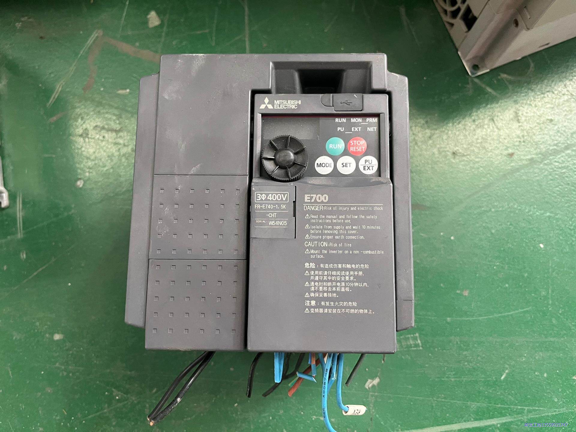 三菱E700变频器 FR-E740-1.5K-CHT 380议价商品