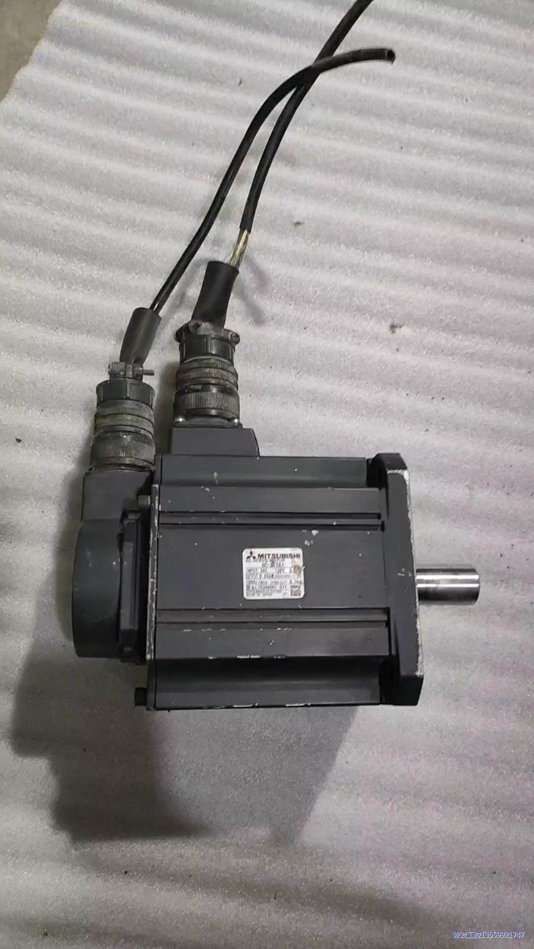 三菱HC-SFS81伺服马达，带编码器。拆机出，功能完好，需议价商品