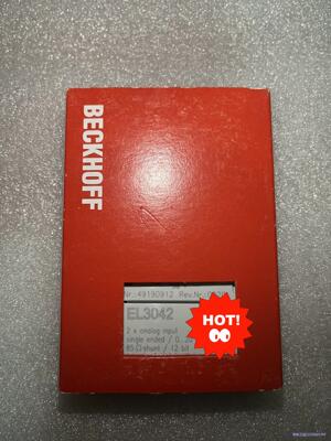 倍福模块EL3042 ，全新原装，顺丰包邮，议价商品