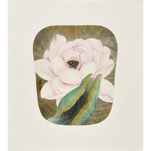 电表箱装饰画工笔国画牡丹富贵图配电箱轻奢挂画遮挡箱客厅墙画