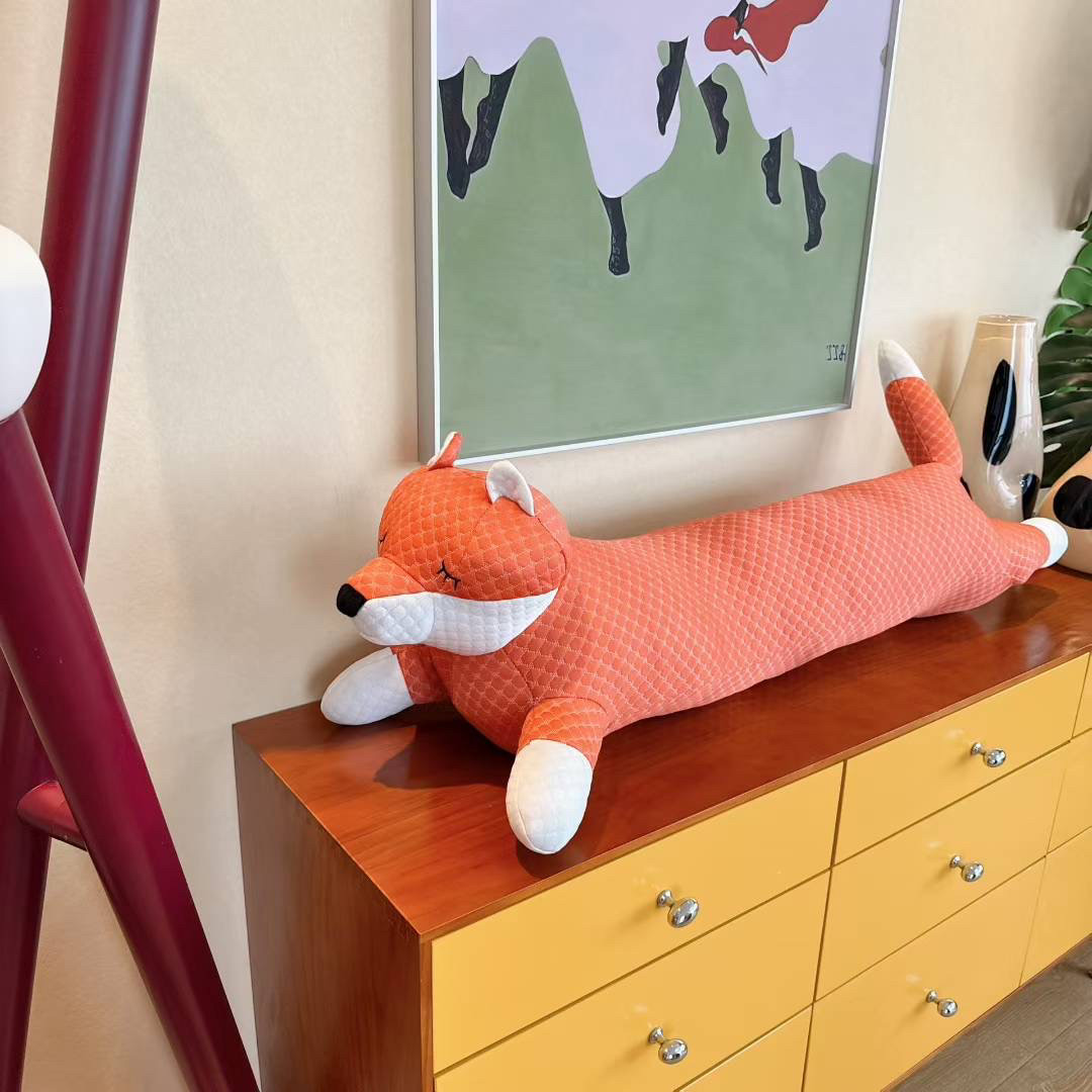 可爱公仔枕头冰丝女生睡觉床上卡通陪睡玩偶长条抱枕靠背冰豆豆,居家布艺,靠垫/抱枕,淘宝优惠券,粉丝福利购,淘宝优惠卷
