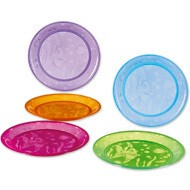 美国Munchkin麦肯奇 婴幼儿小鱼盘 小餐碟 盘子碟子