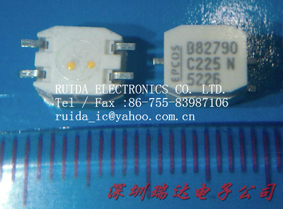 西门子原装进口EPCOS共模电感 B82790C225N265 2x2.2mH 0.4A