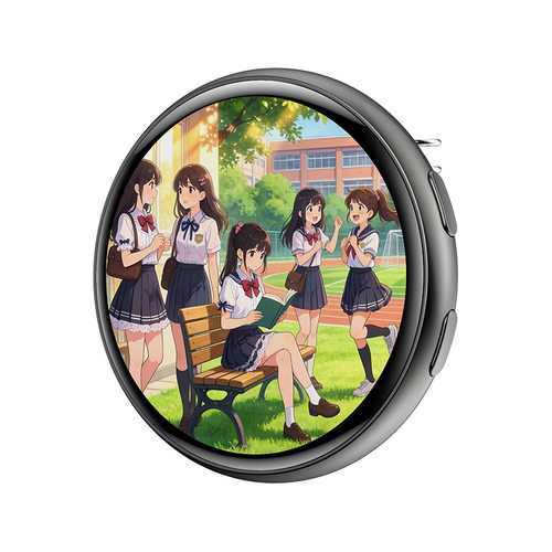 电子徽章1.50英寸电子吧唧全触摸潮玩谷子动漫徽章时尚酷待机