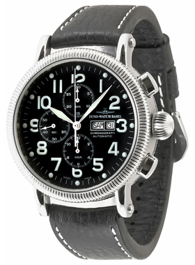 ZENO欧美腕表芝诺飞行自动机械机芯ETA7750蓝宝石限量98077TVDD