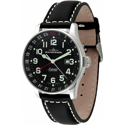 ZENO欧美腕表芝诺ETA2893双时区