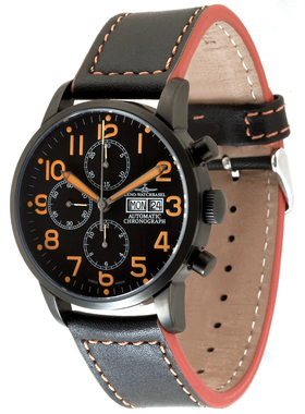 ZENO欧美腕表芝诺飞行自动机械机芯7750计时蓝宝石限量6069TVDD