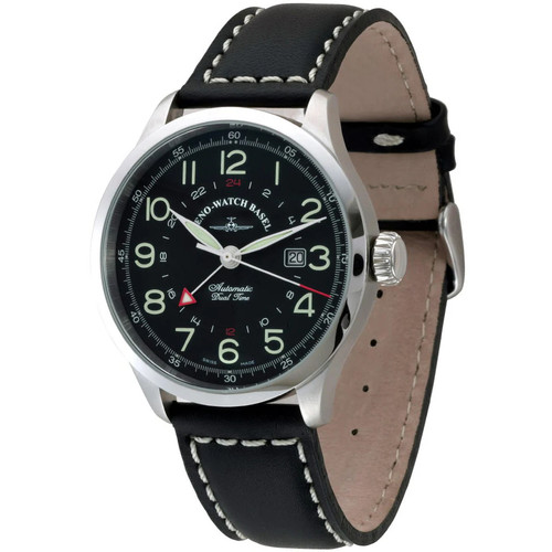 ZENO欧美腕表芝诺ETA2836双时区