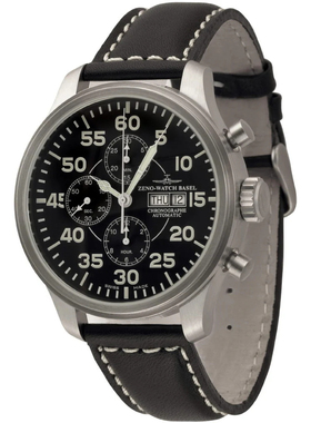 ZENO欧美腕表芝诺飞行腕表自动机械ETA7750分钟表盘蓝宝石8557TVD