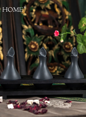 闻香瓶精油spa陶瓷按摩分装泰式