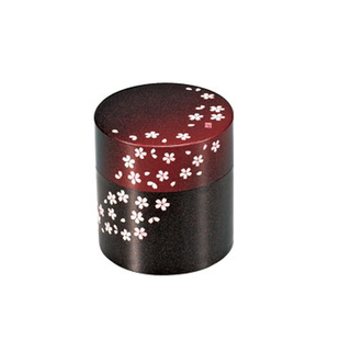 日本HAKOYA茜樱茶叶罐花茶茶具和风樱花茶叶罐茶叶筒 包邮