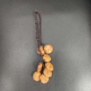 現貨出口日本野葡萄藤包掛件吊墜純手工植物天然藤飾品 免郵