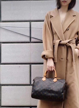 M家101801羊绒大衣女中长款高端2025年秋冬新款双面毛呢外套宽松