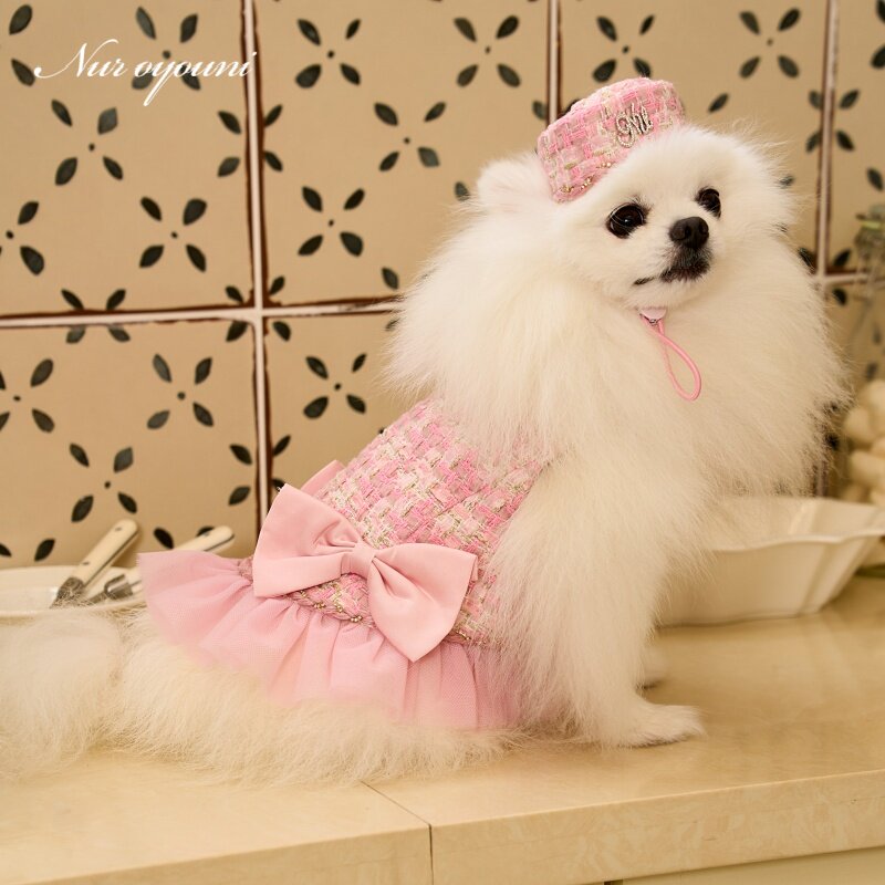 小型犬轻奢宠物上衣狗狗礼服马甲