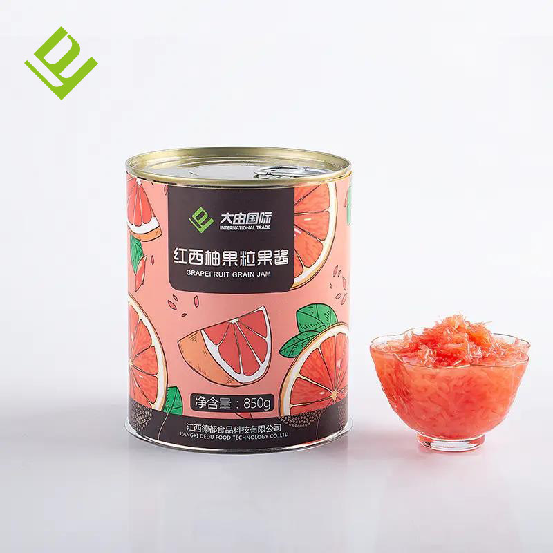红西柚粒果粒果酱杨枝甘露原料