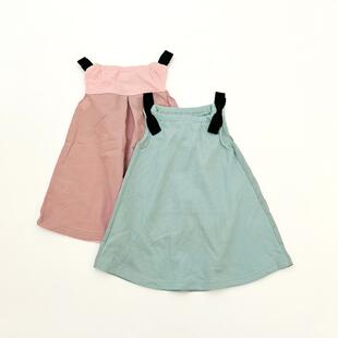 日单~ 一眼喜欢 看着就好舒适 女童宝宝春夏凉快拼接背心连衣裙子