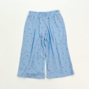 德国小鼠 悦目舒适 女童宝宝夏季直筒阔腿裤防蚊裤子大脚家居裤