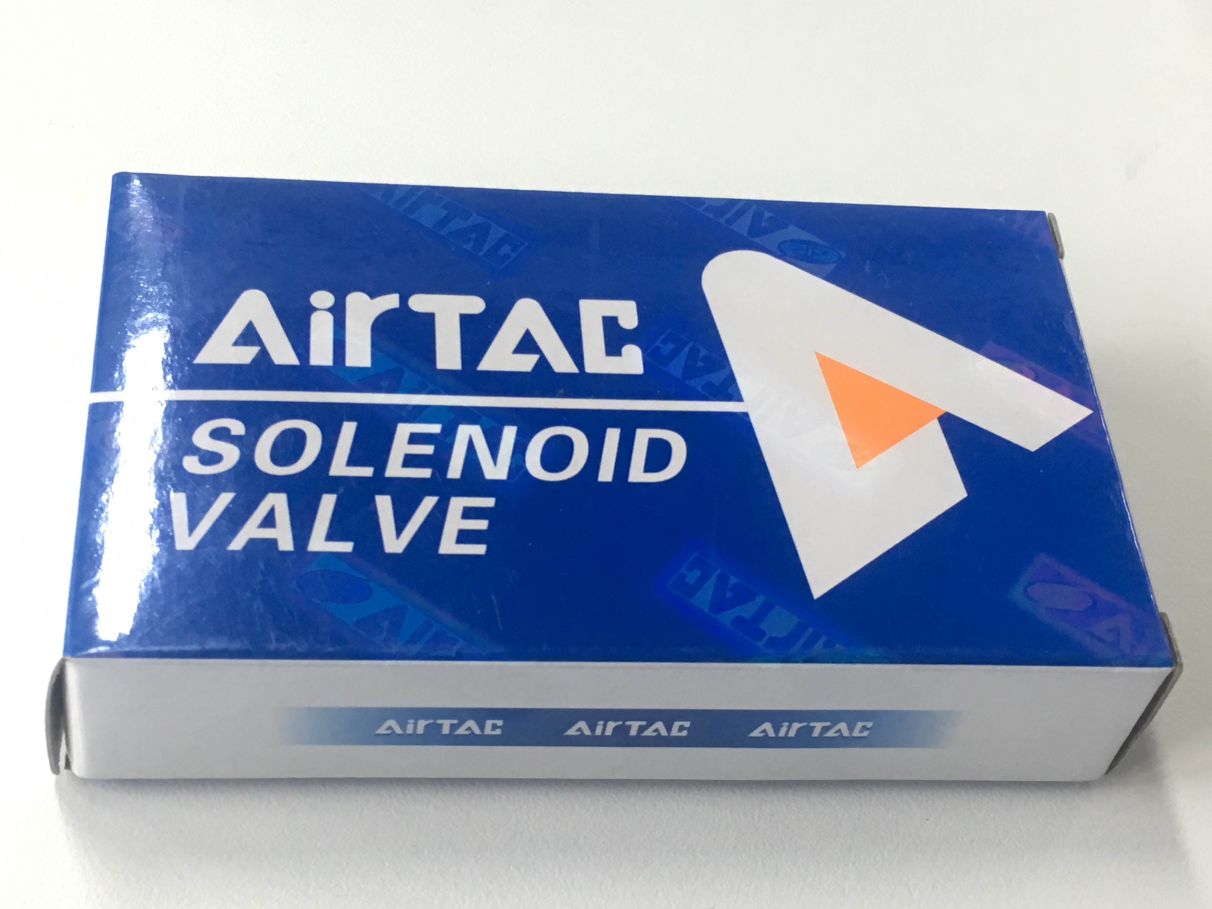 亚德客airtac二位五通电磁阀4v21008c