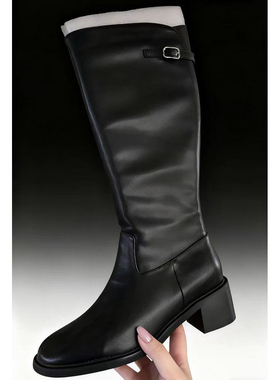 年底断码特惠清货73*hour牛皮长筒靴不退换