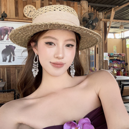 女神降临超闪水晶流苏耳环