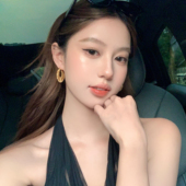 COCO小姐 蜜桃茶 金属镂空圈圈耳扣耳环高级感轻奢金色耳饰女