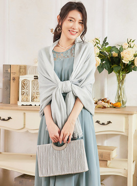 姐妹服披肩围巾婚纱巾婚礼宴会外披风旗袍外搭婆婆妈妈斗蓬88290