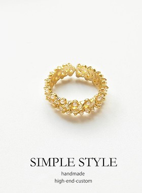 2025年新款时尚戒指女小众设计感