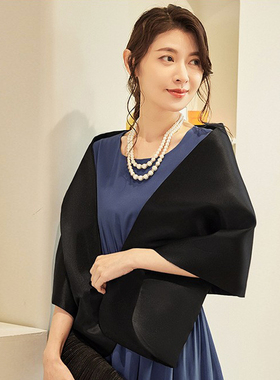 2026年夏季小披肩围巾女士伴娘斗篷披风敬酒服斗蓬旗袍披肩88013
