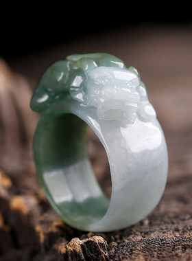 缅甸珠宝首饰品貔貅扳指