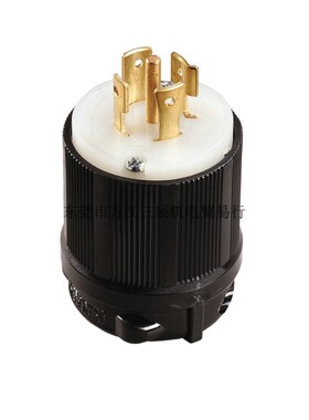 四相五线WJ-8522 NEMA L22-20台湾嵘光4P5W 20A 277/480V工业插头