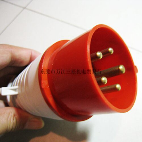 IECCEE 025 32A5P航空防水器航空连接工业插座4航空芯插头防爆