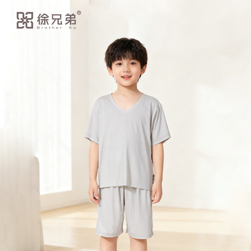儿童睡衣徐兄弟薄厚适中图片