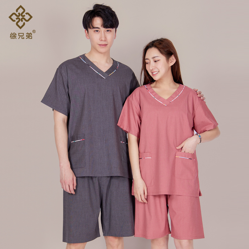 徐兄弟汗蒸服网红高档睡衣加肥