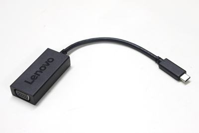 联想thinkpad USB-C Type-C转VGA转换器转换线连接显示器投影仪