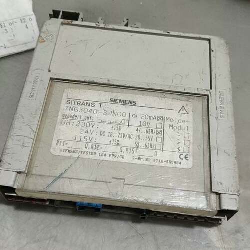 可维修SITRANS T 7NG3040-3JN00，西门子温度变送