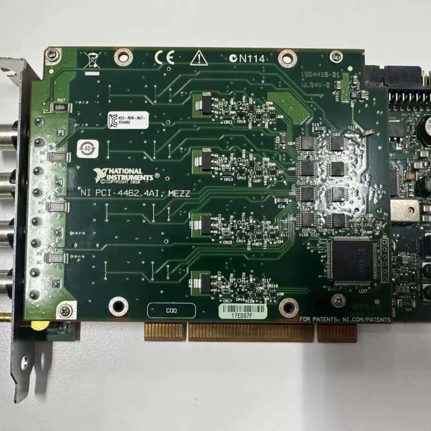 可维修PCI-4462，，4，，数据采集卡正品路模拟输入支